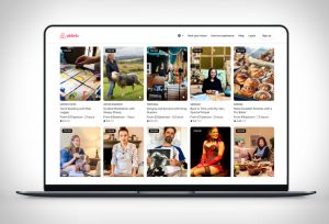 Airbnb online élményprogram
